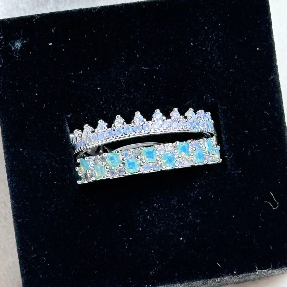 Size 9 Bomb Party Sudden Sparkle Ring RBP7460 - Picture 1 of 3